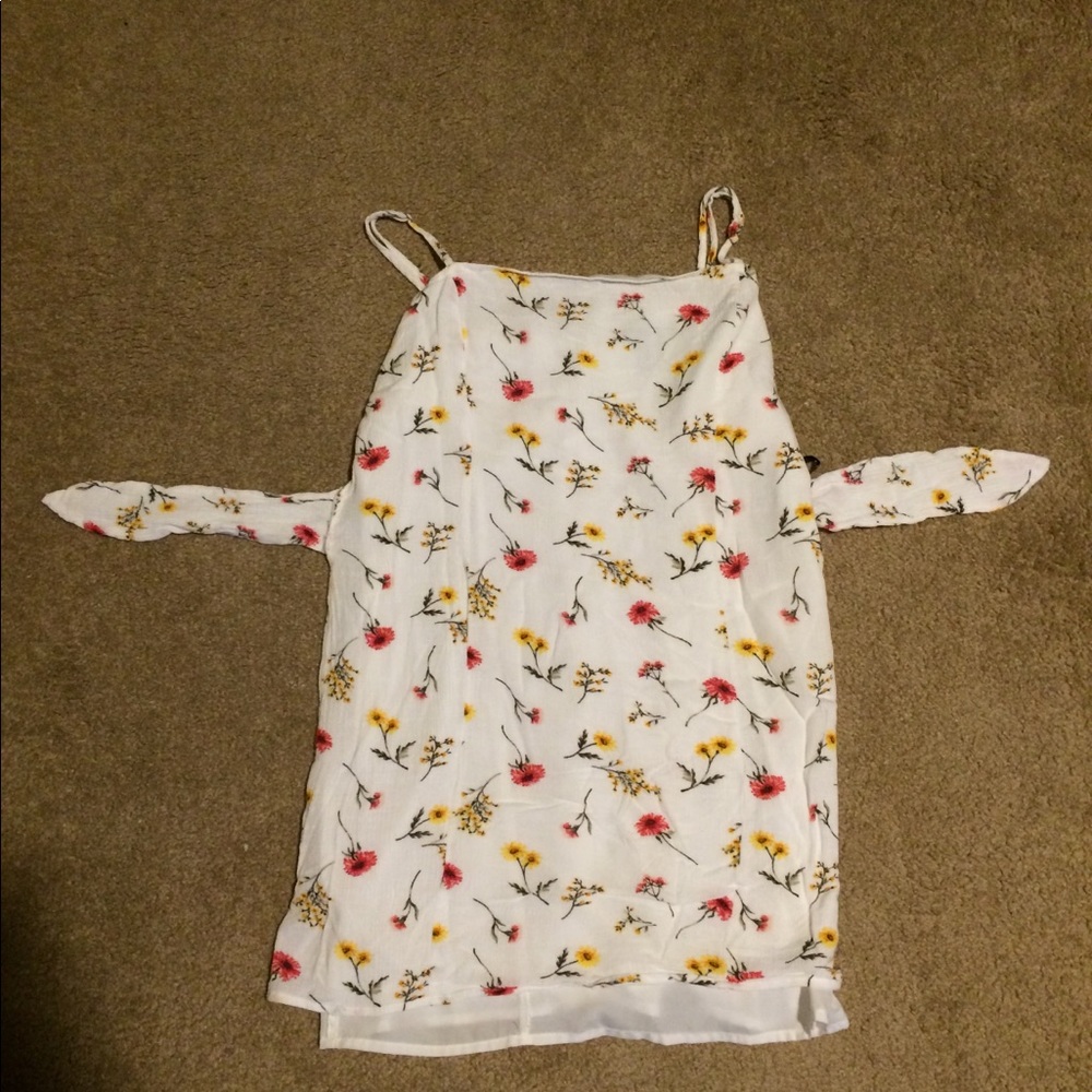 Altered Floral Tank Top